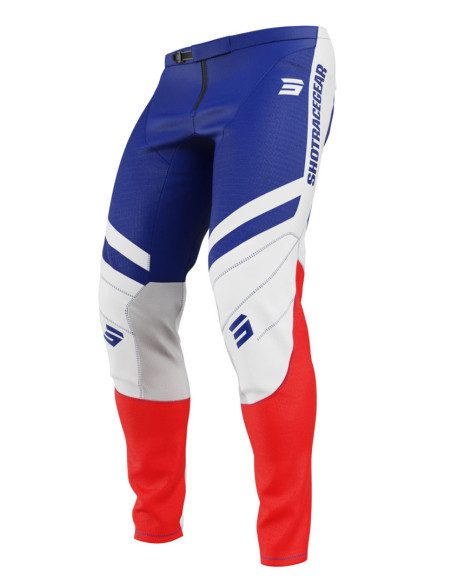 Pantalon cross Shot 2025 Contact Mythic - Bleu Rouge
