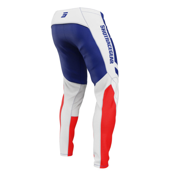 Pantalon cross Shot 2025 Contact Mythic - Bleu Rouge