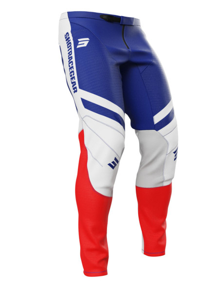 Pantalon cross Shot 2025 Contact Mythic - Bleu Rouge