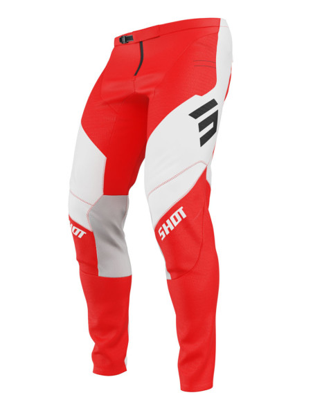 Pantalon cross Shot 2025 Contact Shield - Rouge
