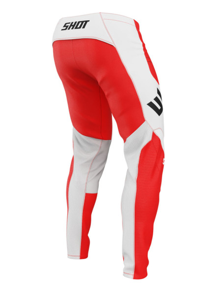 Pantalon cross Shot 2025 Contact Shield - Rouge