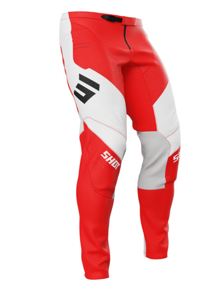 Pantalon cross Shot 2025 Contact Shield - Rouge