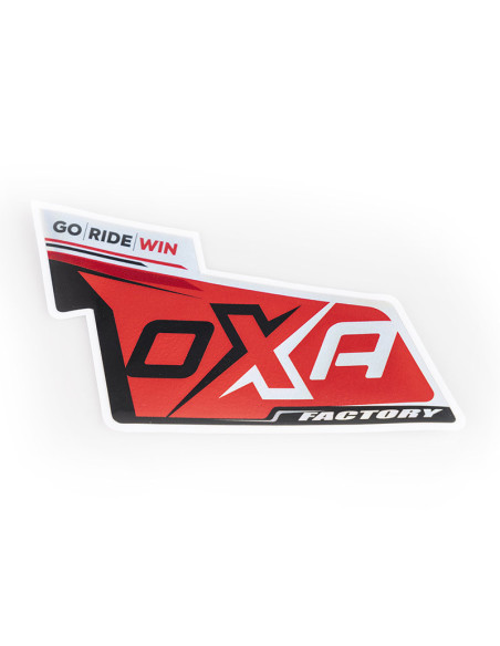 Sticker OXA de silencieux Black Edition