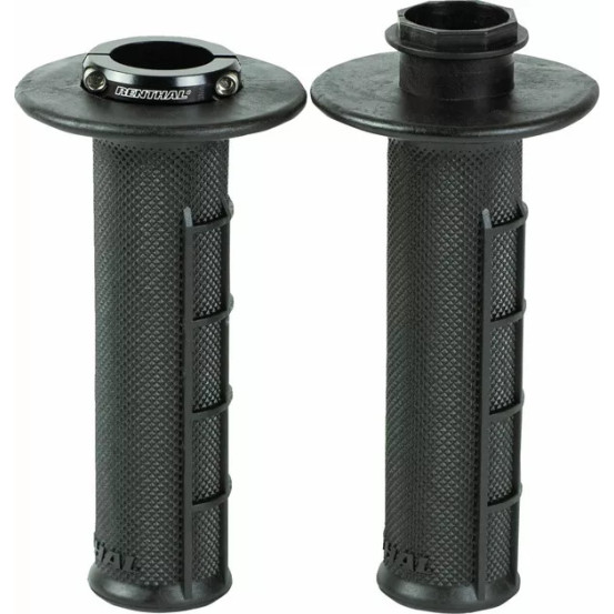 Poignées RENTHAL Lock-on Half Waffle Ultra Grip 2T/4T