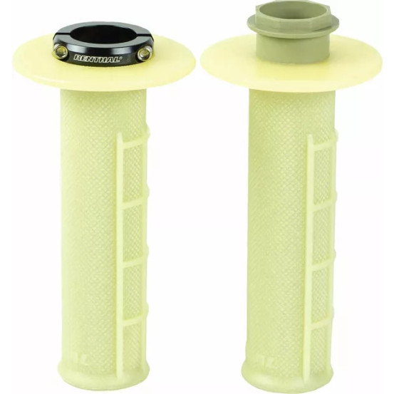 Poignées RENTHAL Lock-on Half Waffle Kevlar 2T/4T