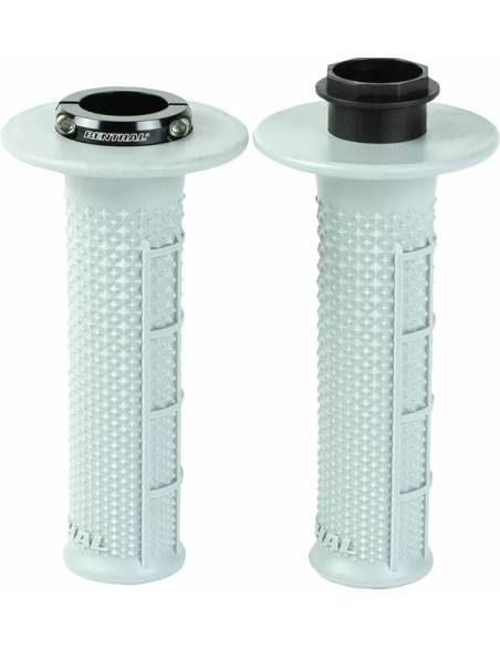 Poignées RENTHAL Lock-on Half Waffle Taper Soft 2T/4T