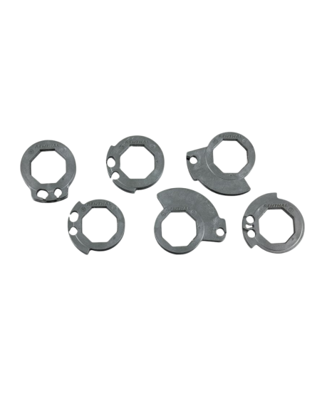 Poignées RENTHAL Lock-on Half Waffle Taper Soft 2T/4T