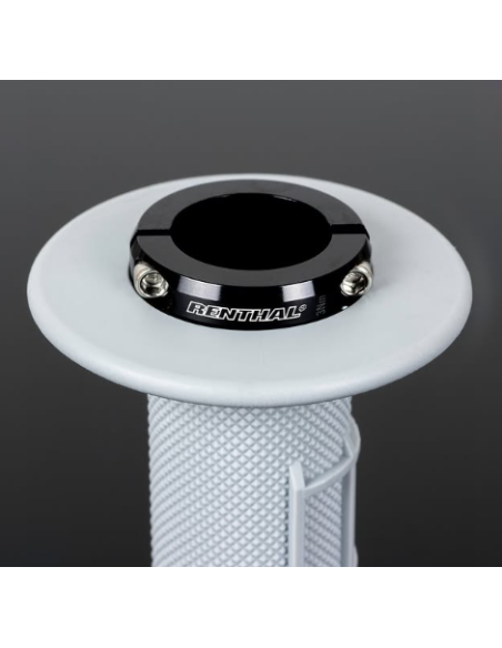 Poignées RENTHAL Lock-on Half Waffle Soft 2T/4T