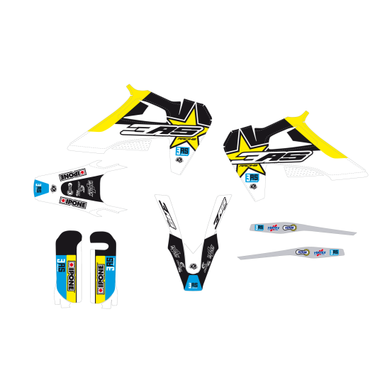 Kit déco 3AS Racing édition Factory Husqvarna 125/250/350/450 TC/FC 2019-2020