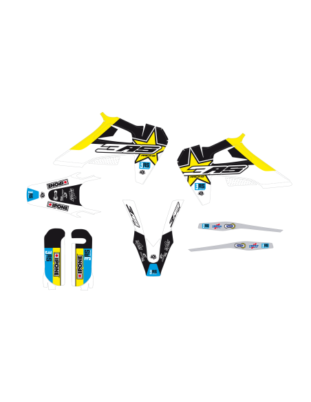 Kit déco 3AS Racing édition Factory Husqvarna 125/250/350/450 TC/FC 2019-2020