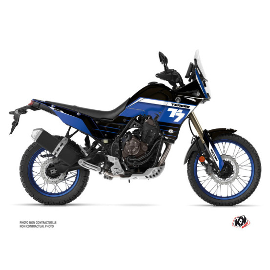Kit Déco Moto KUTVEK Classik Yamaha TENERE 700 Bleu