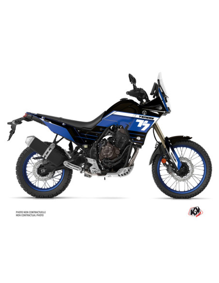 Kit Déco Moto KUTVEK Classik Yamaha TENERE 700 Bleu