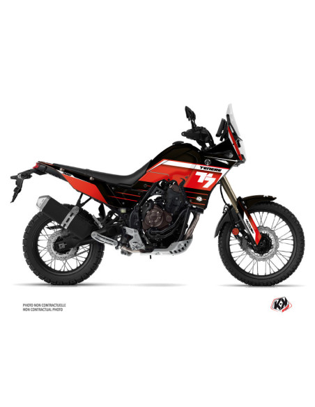 Kit Déco Moto KUTVEK Classik Yamaha TENERE 700 Rouge