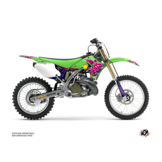 Kit déco Motocross KUTVEK Memories Kawasaki 250 KX 2003-2008
