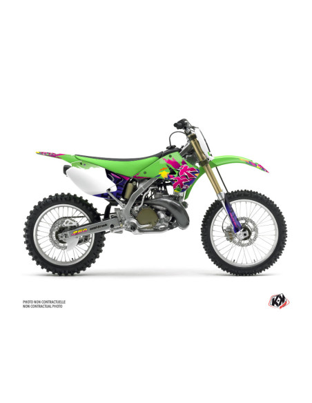 Kit déco Motocross KUTVEK Memories Kawasaki 250 KX 2003-2008