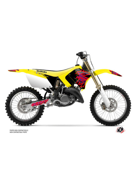 Kit déco Motocross KUTVEK Memories Suzuki 250 RM 2001-2008
