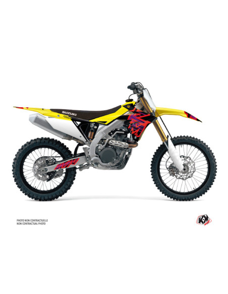 Kit déco Motocross KUTVEK Memories Suzuki 450 RMZ 2018-2020