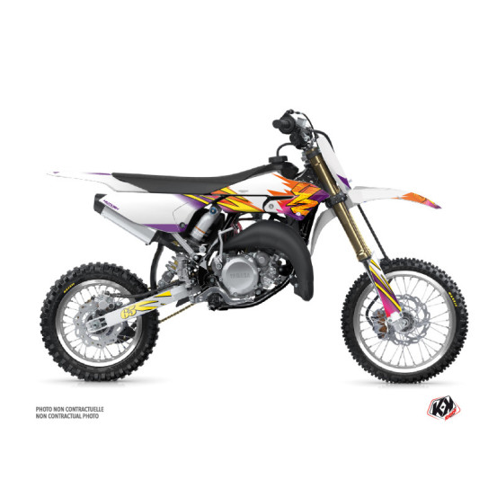 Kit déco Motocross KUTVEK Memories Yamaha 65 YZ 2018-2020