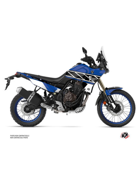 Kit Déco Moto KUTVEK Replica Yamaha TENERE 700 Bleu