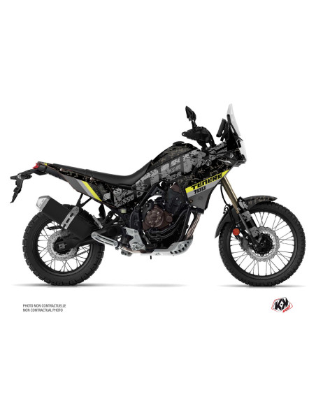 Kit Déco Moto KUTVEK Touareg Yamaha TENERE 700 Jaune