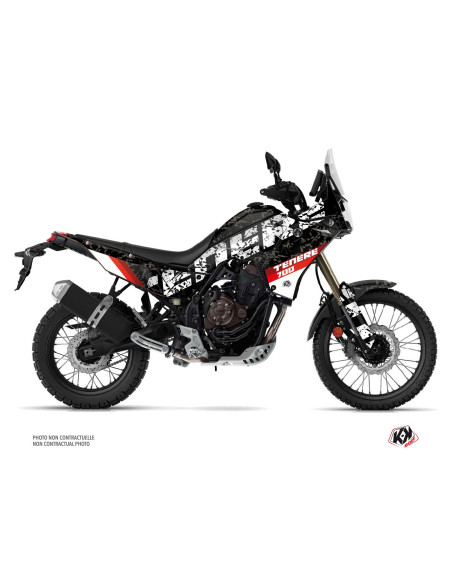 Kit Déco Moto KUTVEK Touareg Yamaha TENERE 700 Rouge