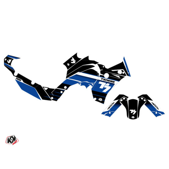 Kit Déco Moto KUTVEK Classik Yamaha TENERE 700 Bleu