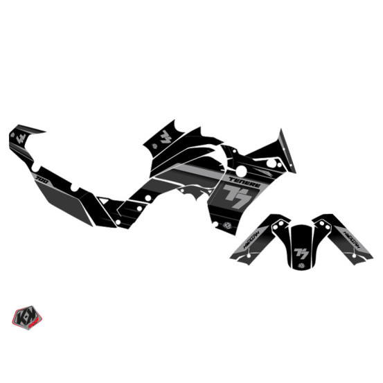 Kit Déco Moto KUTVEK Classik Yamaha TENERE 700 Gris