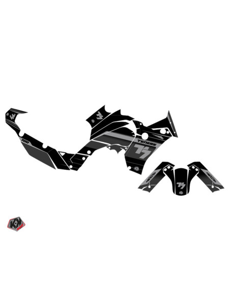 Kit Déco Moto KUTVEK Classik Yamaha TENERE 700 Gris