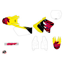 Kit déco Motocross KUTVEK Memories Suzuki 250 RM 2001-2008 2