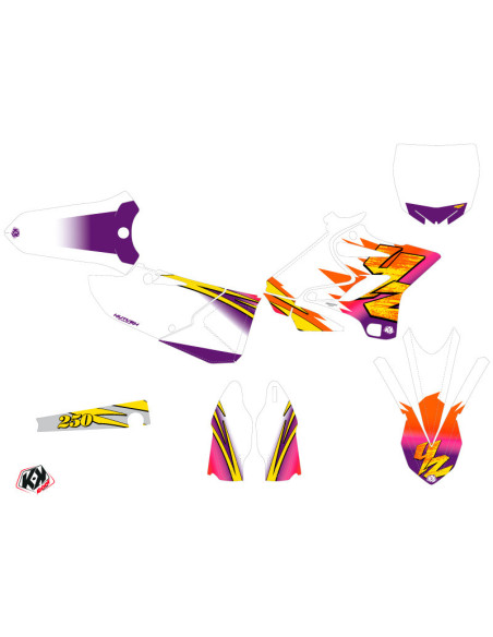 Kit déco Motocross KUTVEK Memories Yamaha 250 YZ 2015-2021
