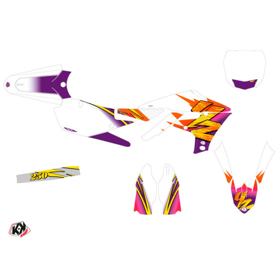 Kit déco Motocross KUTVEK Memories Yamaha 250 YZF 2019-2020