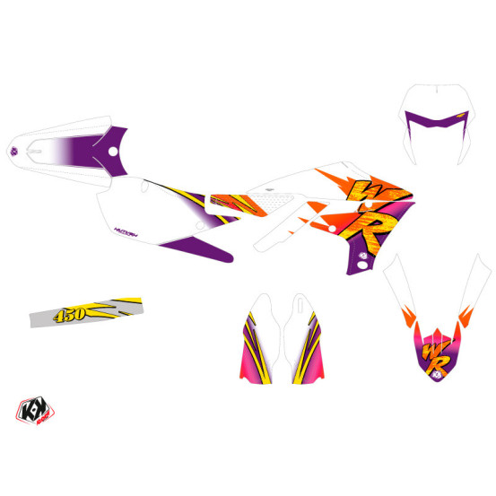 Kit déco Motocross KUTVEK Memories Yamaha 450 WRF 2019-2020