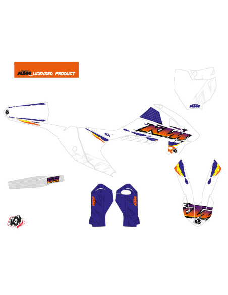 Kit déco Motocross KUTVEK Memories KTM 65 SX 2019-2020