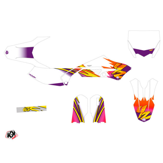 Kit déco Motocross KUTVEK Memories Yamaha 65 YZ 2018-2020