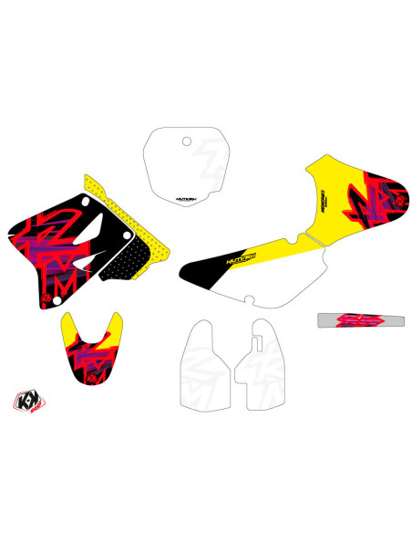 Kit déco Motocross KUTVEK Memories Suzuki 85 RM 2002-2016
