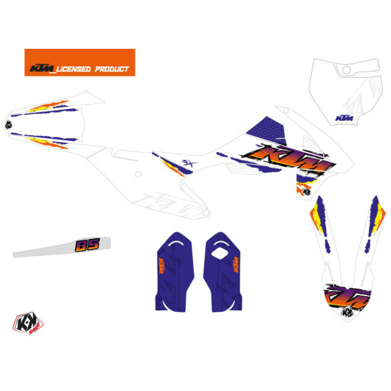 Kit déco Motocross KUTVEK Memories KTM 85 SX 2018-2020
