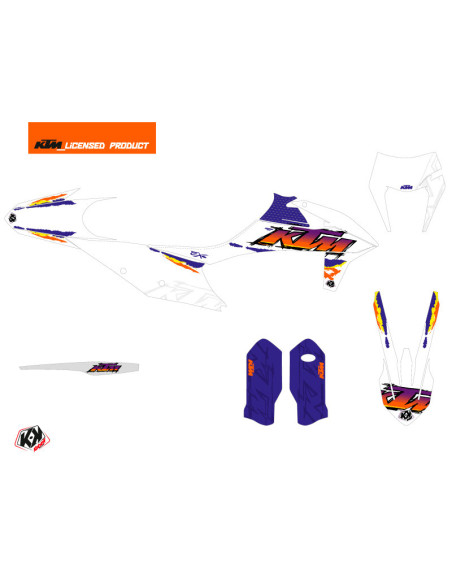Kit déco Motocross KUTVEK Memories KTM EXC/EXCF 2020