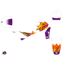 Kit déco Motocross KUTVEK Memories Yamaha 80 PW toutes années 2