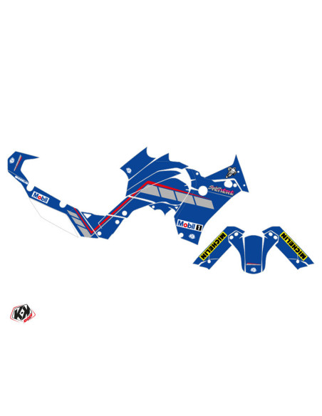 Kit Déco Moto KUTVEK Replica Peterhansel Yamaha TENERE 700