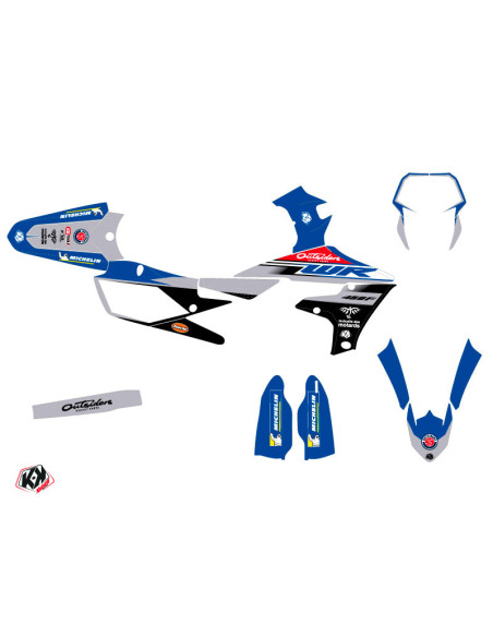 Kit déco Kutvek Réplica Team OUTSIDERS 2020 Yamaha 450 WRF 2019-2020