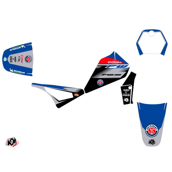 Kit déco Kutvek Replica Team OUTSIDERS 2020 Yamaha PW 80 toutes années