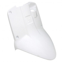 Carénage tablier arrière scooter MBK 50 Booster/Yamaha 50 BWS après 2004 Blanc