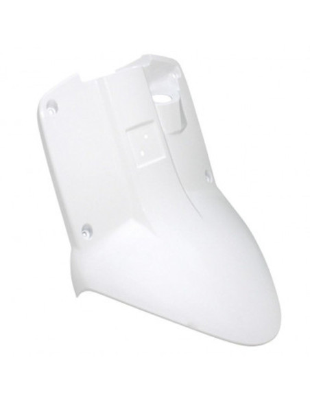 Carénage tablier arrière scooter MBK 50 Booster/Yamaha 50 BWS après 2004 Blanc