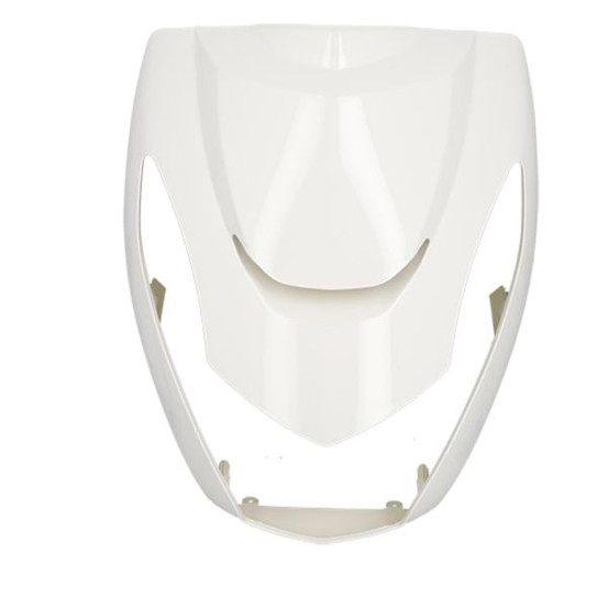 Carénage tablier avant supérieur scooter Peugeot Kisbee 2T / 4T 2010-2020 Blanc brillant