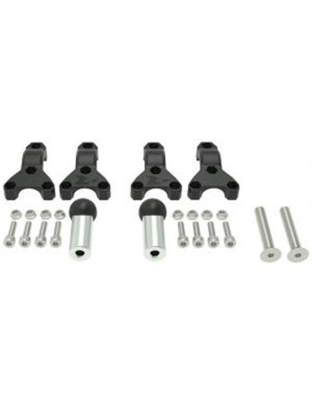 Kit de fixation protège-mains RTECH HP3 Adventure BMW F700 GS F800 GS