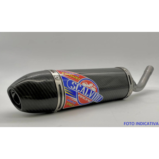 Silencieux Carbone Scalvini KTM SX 125 - 2023/2024