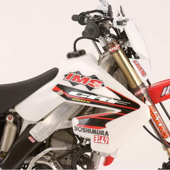 Réservoir IMS grande contenance Honda 250 CRF R 2004-2009 250 CR-F X 2004-2013 Translucide 15 litres