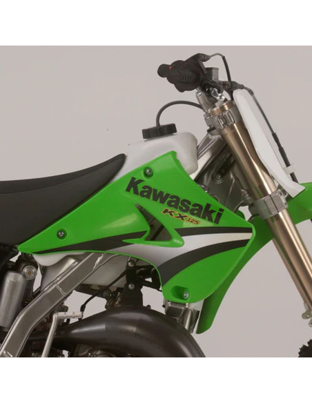 Réservoir IMS grande contenance Kawasaki 125-250 KX 2003-2005 Translucide 11,7 litres