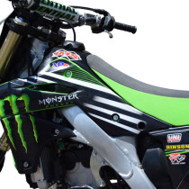 Réservoir IMS grande contenance KAWASAKI 250 KXF 2013-2016 Translucide 11 litres
