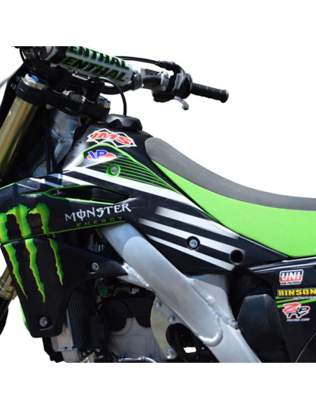 Réservoir IMS grande contenance KAWASAKI 250 KXF 2013-2016 Translucide 11 litres